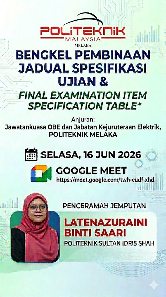 Bengkel JSU JKE 2026
