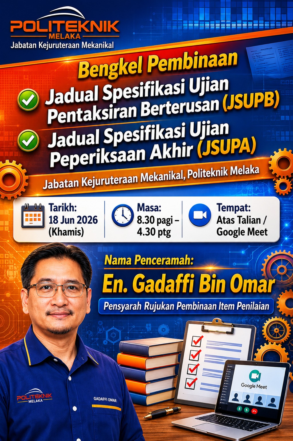 Bengkel JSUPB & JSUPA